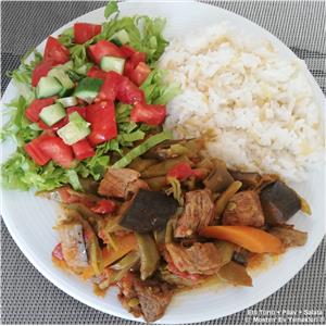 Etli Türlü + Pilav + Salata