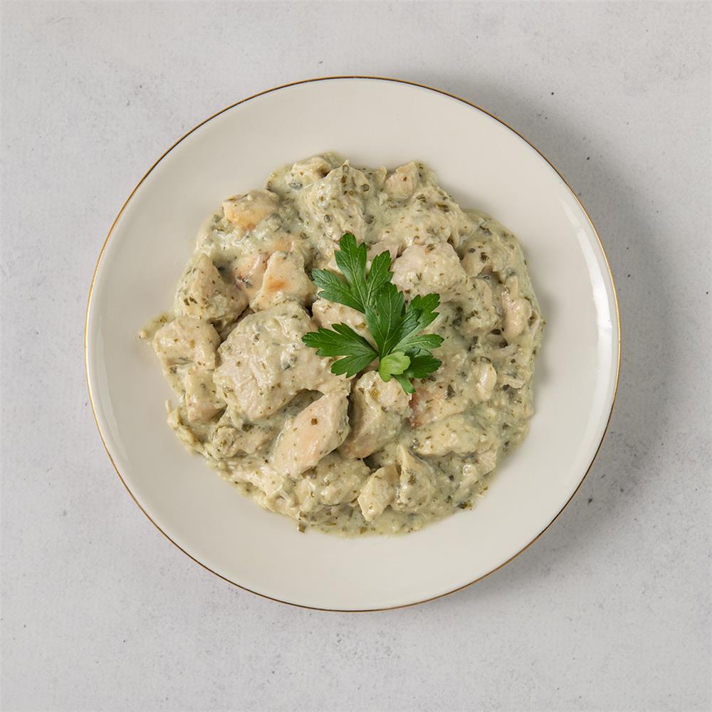 Pesto Soslu Tavuk