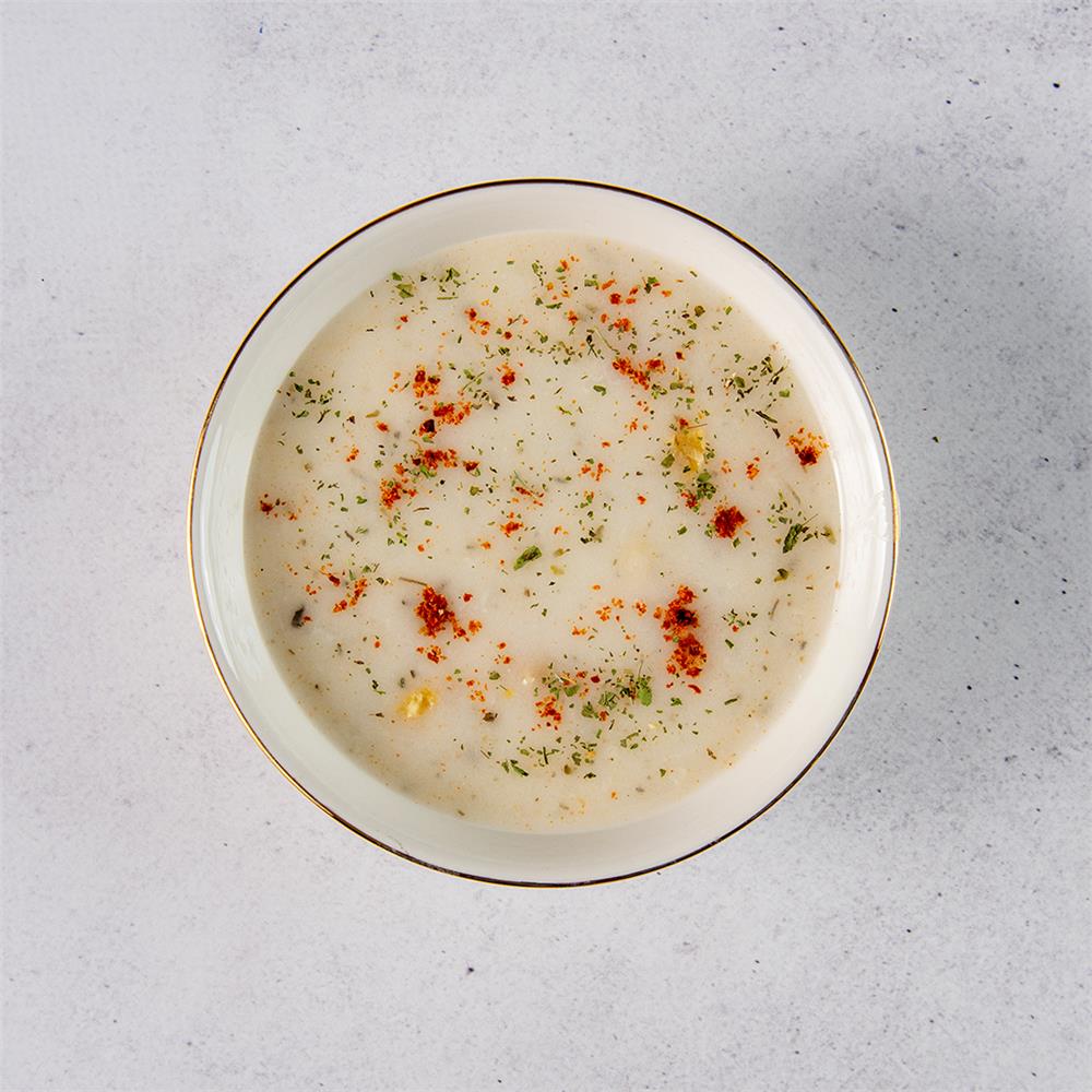 Soğuk Ayran Aşı Çorbası