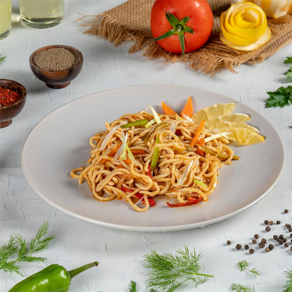 Tavuklu Sebzeli Noodle