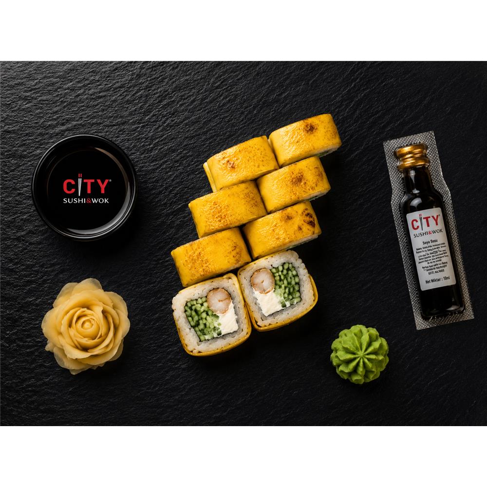 240. Cheddar Shrimp Roll (8 Adet)
