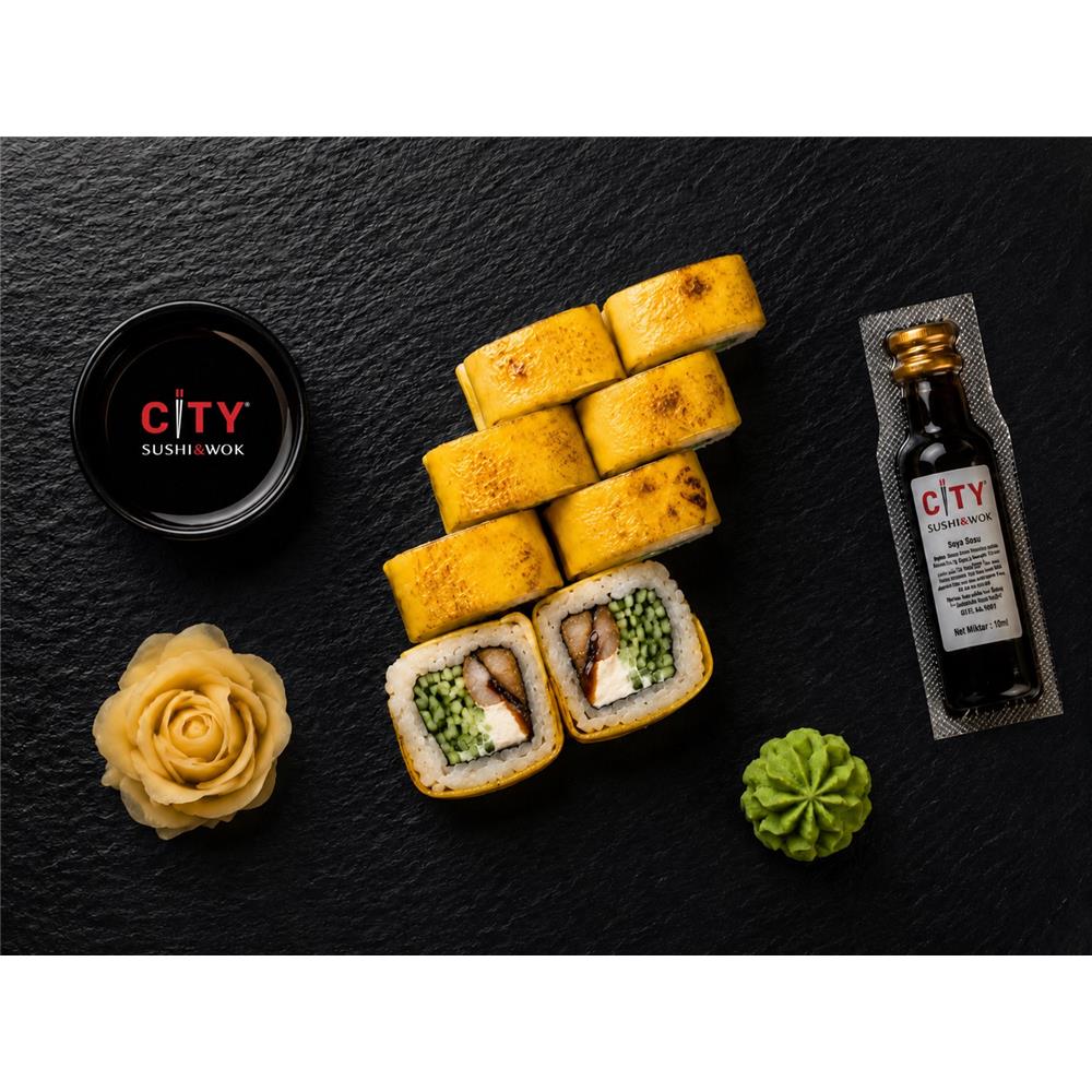 241. Cheddar Unagi Roll (8 Adet)