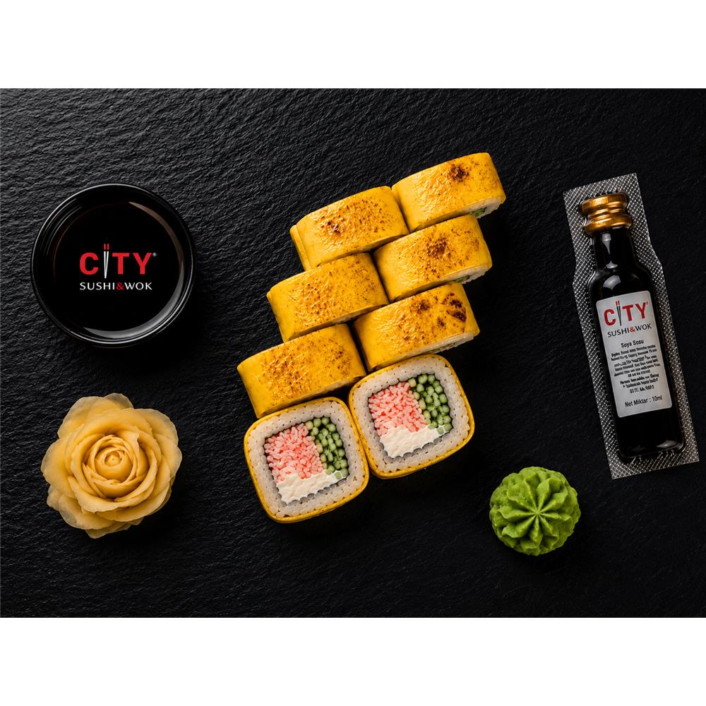 243. Cheddar Crab Roll (8 Adet)