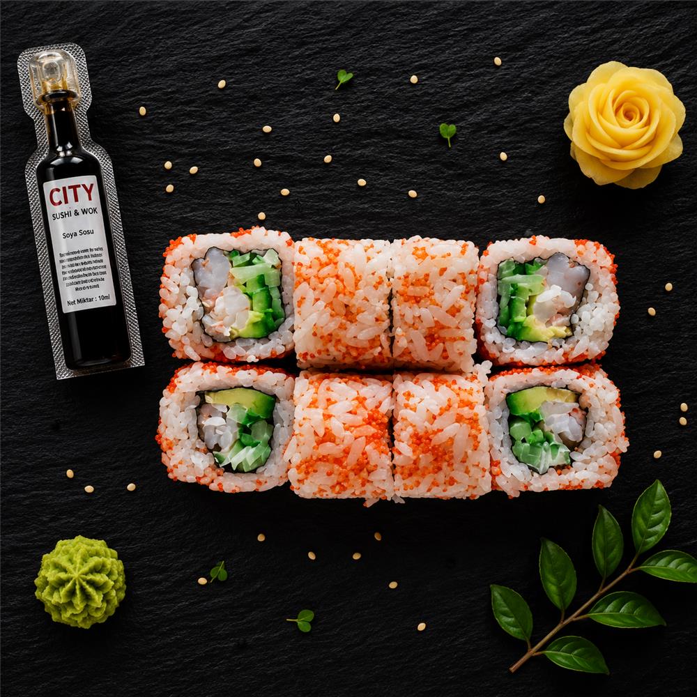 407. California Shrimp Roll (8 Adet)
