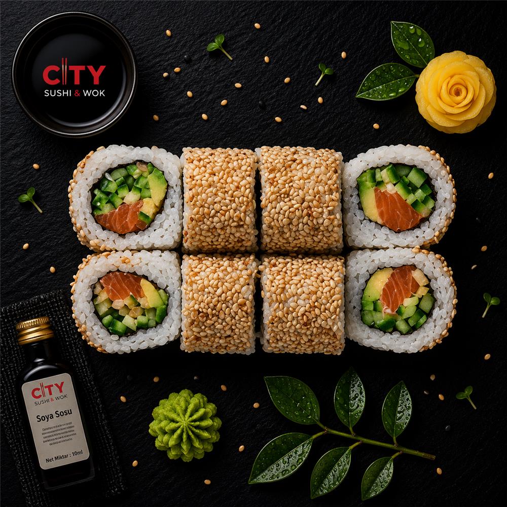 439. Spice Salmon Roll (8 Adet)