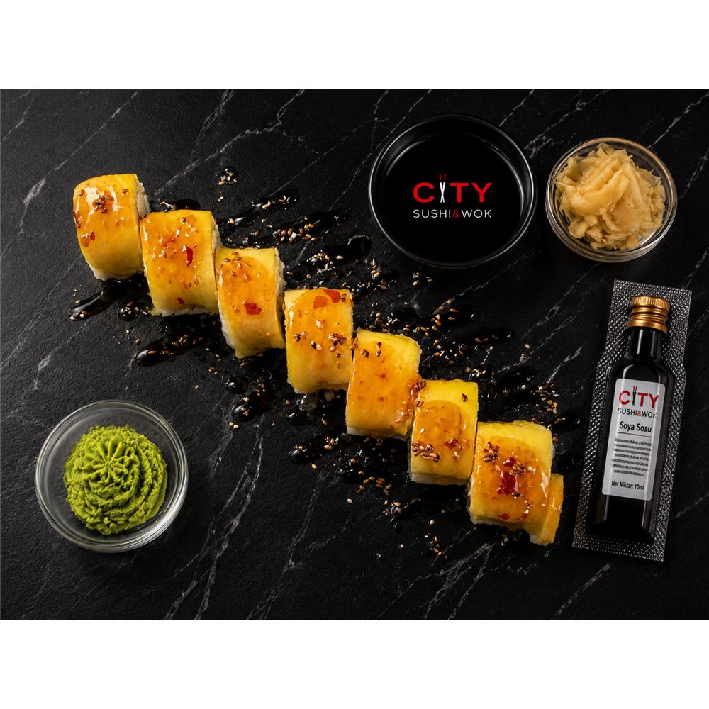 516. Mango Salmon Roll (8 Adet)