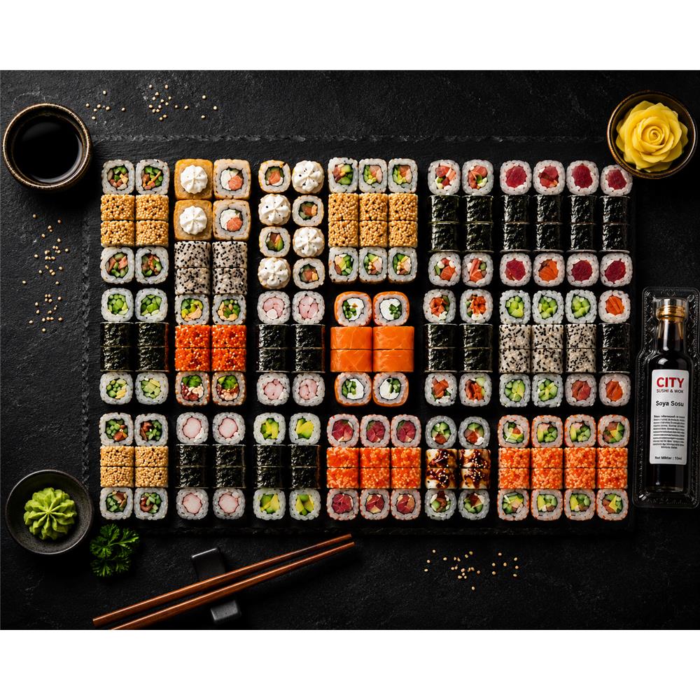 667. King Sushi Set (160 Pcs.)