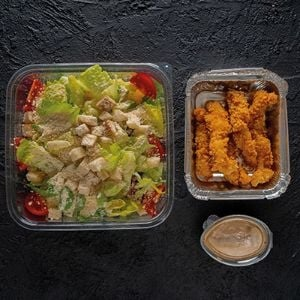 Karidesli Sezar Salatası