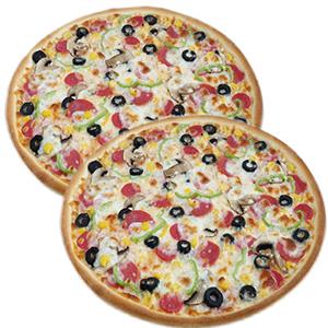 2 Orta Karışık Pizza 144,99TL