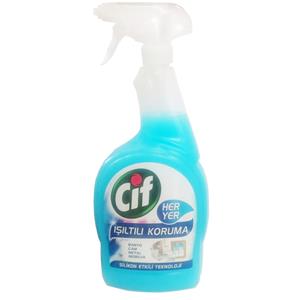 Cif Her Yer Işıltılı Koruma Sprey 1000 Ml. (Silikon Etkili Teknoloji)