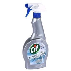 Cif Paslanmaz Çelik Yüzey Temizleyici Sprey 500 Ml.