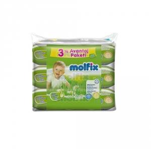 Molfix Islak Bebe Havlusu 3'lü Paket