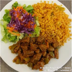 Et Sote + Bulgur Pilavı + Salata
